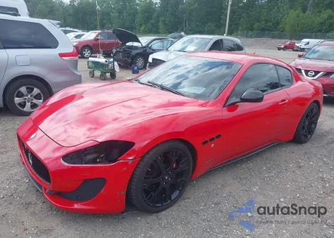 2014 Maserati Granturismo Mc/Sport from USA, damaged, VIN ZAM45VLA3E0083298